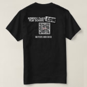 あなたのママだってできないTシャツ | NFFS Tシャツ (デザイン裏面)