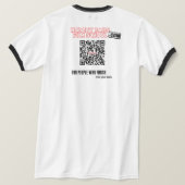 あなたのママみたい | NFFS映画製作者 | スレートデザイン Tシャツ (デザイン裏面)