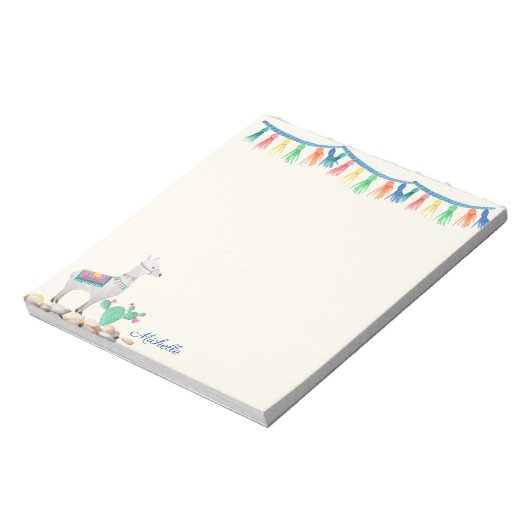 あなたのママラマのために名前を追加します母の日の贈り物 ノートパッド (回転)