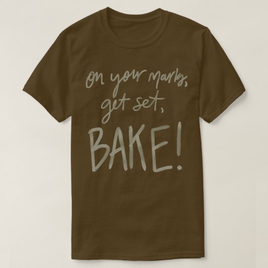 あなたのマークでセットベークGBBO Tシャツ (デザイン正面)
