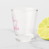 あなたのメイド・オブ・オーナー(花嫁付き添い人)のための好意 ショットグラス (右)