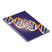 あなたのメッセージ DNA 科学 ノートブック (右側)