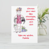 あなたのメンズウィティアドバイスウォーター色スケッチ シーズンカード (スタンド正面)