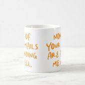 あなたのメールは…Officeおもしろいの同僚 コーヒーマグカップ (中央)