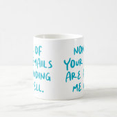 あなたのメールは…Officeおもしろいの同僚 コーヒーマグカップ (中央)