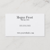 あなたのモノグラムをカスタマイズ 名刺 (裏面)