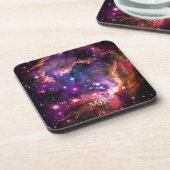 あなたのモノグラムオンスターリー宇宙写真 コースター (左側)