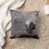 あなたのヤギの写真悔やみや弔慰Mehで私を持っていた クッション (ブランケット)