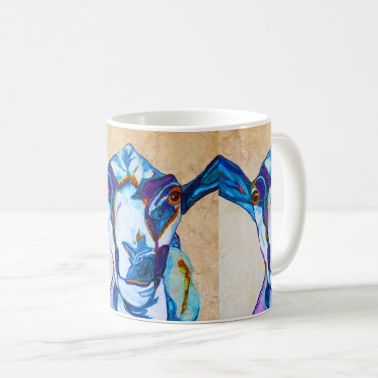 あなたのヤギを得ました! コーヒーマグカップ (正面右)