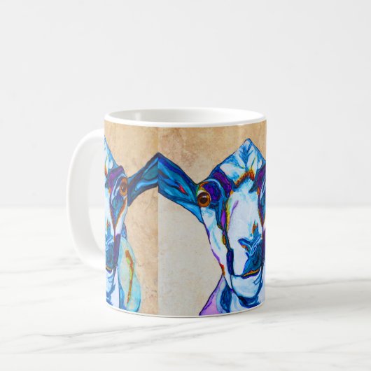 あなたのヤギを得ました! コーヒーマグカップ (正面左)