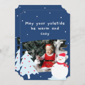 あなたのユレタイドが暖かく、居心地の良いカードでありますように (正面/裏面)