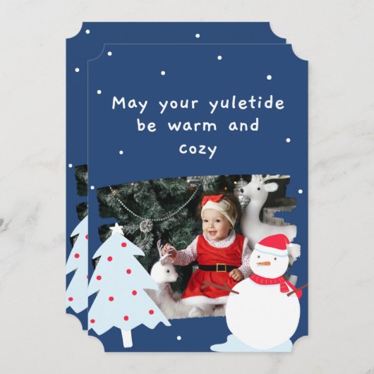 あなたのユレタイドが暖かく、居心地の良いカードでありますように (正面/裏面)