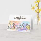 あなたのライフカードの若い人のための幸せな"イースター" カード (黄色い花)