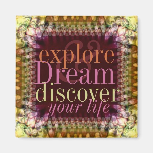 あなたのライフマグネットを発見 マグネット (正面)