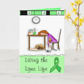 あなたのライム病"考えること"サポートカード カード (黄色い花)