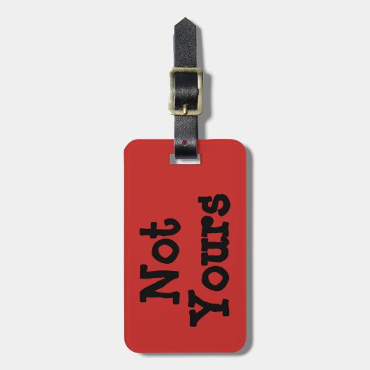 あなたのラベル ラゲッジタグ (正面縦)