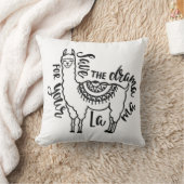 あなたのラマのための戯曲を救って下さい クッション (ブランケット)