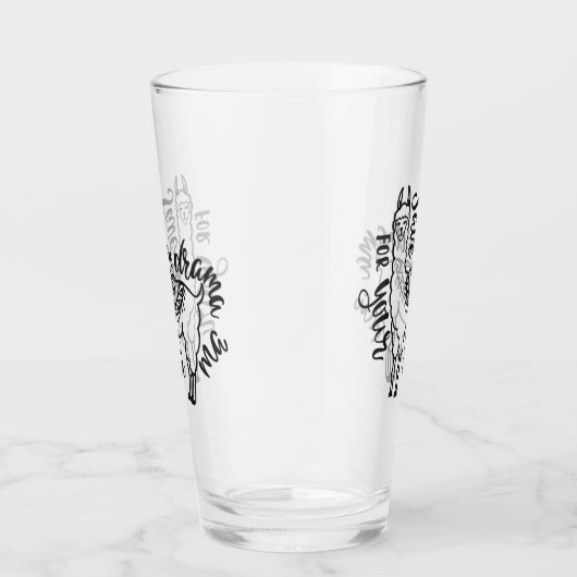 あなたのラマのための戯曲を救って下さい タンブラーグラス (右)