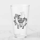 あなたのラマのための戯曲を救って下さい タンブラーグラス (正面)