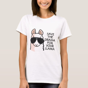 あなたのラマのための戯曲を救って下さい Tシャツ