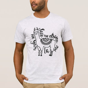 あなたのラマのための戯曲を救って下さい Tシャツ