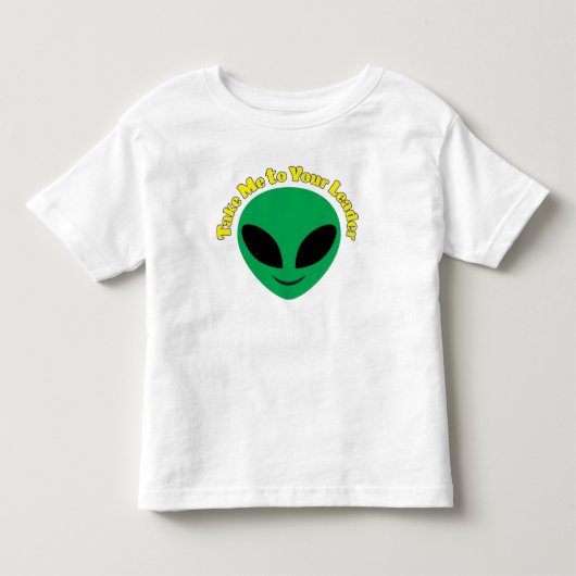 あなたのリーダーに会わせろ トドラーTシャツ (正面)