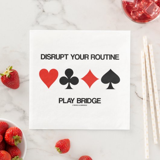 あなたのルーチンのブリッジ遊の4つのカードスーツを中断 (インサイチュ)