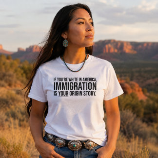 あなたのルーツは移民にある Statement Tシャツ