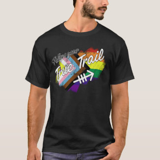 あなたのレールウェイ プログレス プライド フレンズをフォロー Tシャツ