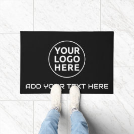 あなたのロゴと文字ようこそカスタムの敷物の書式 ドアマット