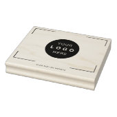 あなたのロゴと文字プロフェッショナルは大きい ラバースタンプ (スタンプ)