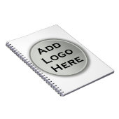 あなたのロゴの企業のなギフトを加えて下さい ノートブック (右側)