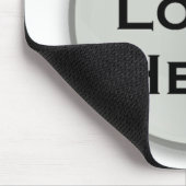 あなたのロゴの企業のなギフトを加えて下さい マウスパッド (コーナー)