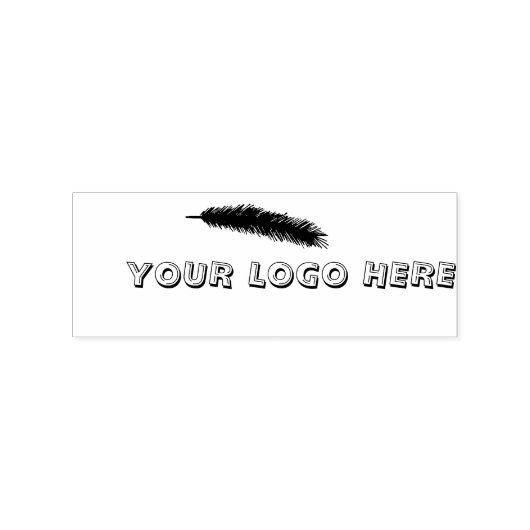 あなたのロゴはこちらクリスマスリースラバースタンプ ラバースタンプ (インプリント)