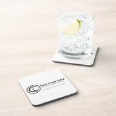 あなたのロゴはこちらシンプル&カスタムプロモコルクコースター コースター (右側)