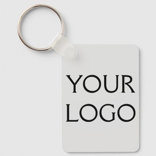あなたのロゴはこちらソーシャルメディアの水の色名 キーホルダー (正面)