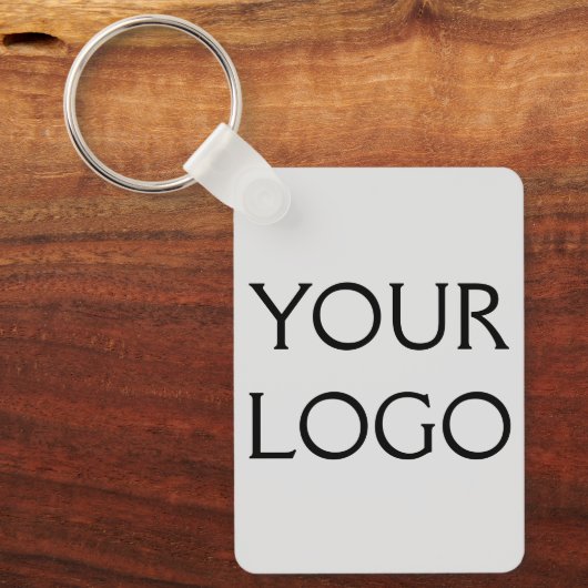 あなたのロゴはこちらソーシャルメディアの水の色名 キーホルダー (正面)