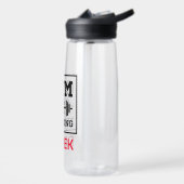 あなたのロゴはこちらフィットネスジムビジネスウォーターボトル ウォーターボトル (左面)