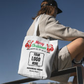 あなたのロゴはこちらブランドのプロモーションクリスマスプレゼント トートバッグ