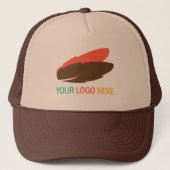 あなたのロゴをここにビジネスの宣伝マーケティング キャップ (正面)