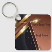 あなたのロゴをここに キーホルダー (正面)