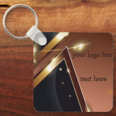 あなたのロゴをここに キーホルダー (正面)