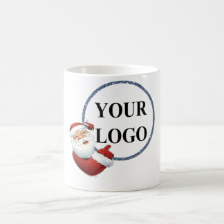 あなたのロゴを入れたクリスマスホリデー コーヒーマグカップ