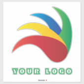 あなたのロゴを切り取る、ビジネスバンパーカーウィンドウ シール (シート)