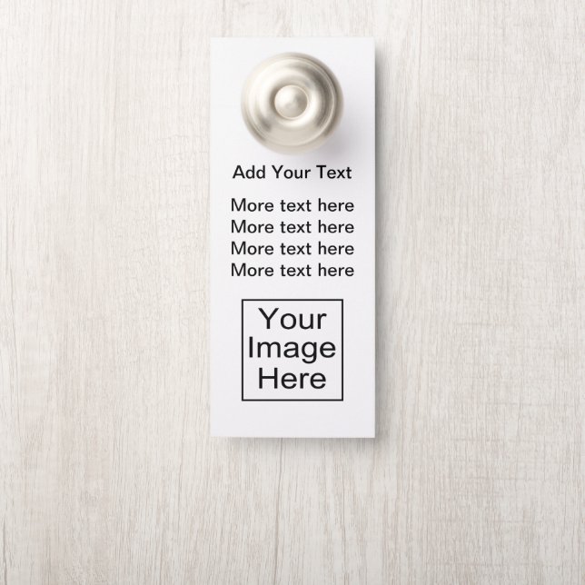 あなたのロゴを加えて下さい ドアノブサイン (ノブ)