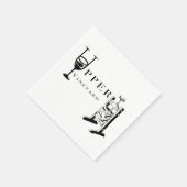 あなたのロゴカクテル スタンダードカクテルナプキン (角)