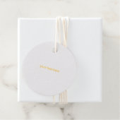 あなたのロゴシンプルはここミニマルギフトラベル フェイバータグ (箱)