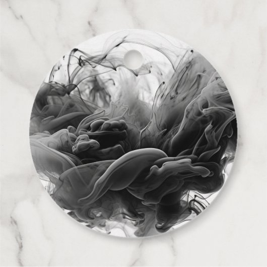 あなたのロゴスモーキーゴシック価格ラベルラベル フェイバータグ (裏面)