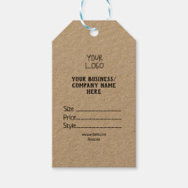 あなたのロゴソーシャルメディアQRコード価格ラベル ギフトタグ