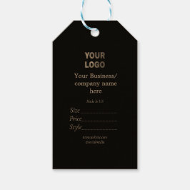 あなたのロゴソーシャルメディアQRコード価格ラベル ギフトタグ